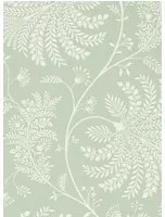 Tapete Mapperton von Sanderson - Sage/ Cream