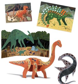 Grande set creativo - mondo dei dinosauri