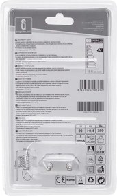 Aigostar - LED RGB Luce notturna con sensore crepuscolare LED/0,5W/230V fiocco di neve