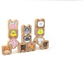 Milaniwood - Gioco equilibristo in legno - Animali fattoria