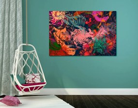 Stampa su tela – Fiori astratti