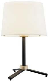 Argon 8319 - Lampada da tavolo CAVALINO 1xE27/15W/230V 39 cm color crema/nero