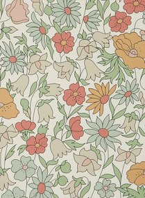 Liberty Tapete Poppy Meadowfield - Lichen