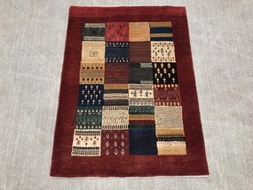 Gabbeh Tappeto 140 x 100 (Iran) Annodato A Mano
