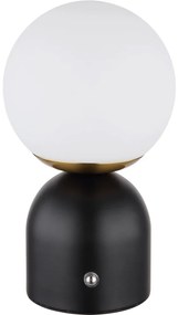 Globo 21006S - Lampada da tavolo LED dimmerabile con funzione Touch JULSY LED/2,5W/3,7V nero
