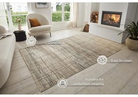 Tappeto beige 80x120 cm Terrain – Hanse Home