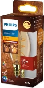 Lampadina LED dimmerabile VINTAGE Philips B35 E14/2,7W/230V 1800K