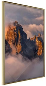 Poster  To Reach the Clouds  Cornice Quadri Cornice d'oro, Larghezza x Altezza Home decor 20x30