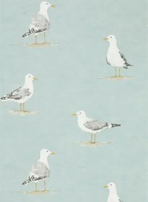 Möwen Tapete Shore Birds von Sanderson - Sky