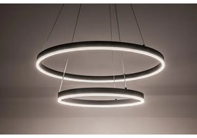 Rabalux 72305 - Lampada a sospensione dimmerabile su cavo ISAURE LED/80W/230V 3000-6500K+telecomando