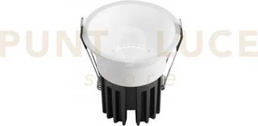 Incasso led quark bianco tondo cob 18w 2000lm cct 3000k / 4000k / 6...