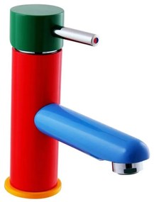 RAV Slezák SE426.0 - Miscelatore per lavabo JUNIOR 15,7 cm rosso/blu/verde