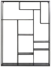 Scaffale metallico a castello nero Talara - Light &amp; Living