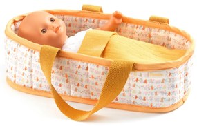 Mini Pomea - bambola Sasha in cestino trapuntato