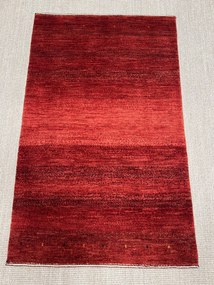 Loribaft Tappeto 130 x 80 Rosso (Iran) Annodato A Mano