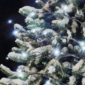 Catena LED natalizia da esterno 50xLED/5m IP44 bianco freddo