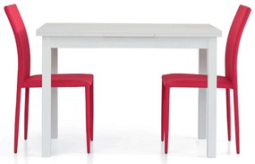 NATHANIEL - tavolo da pranzo moderno allungabile frassinato