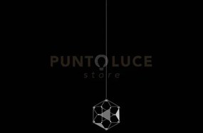 Lucciola pendente senza rosone led 4,8w, 408lm 3000k, acciaio inoss...
