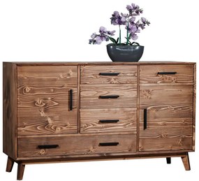 Base credenza 2 ante e 5 cassetti - LM-NOS08