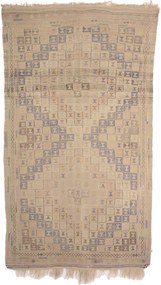 Kilim Tappeto 160 x 280 (Tacchino) Annodato A Mano