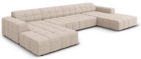 Divano angolare beige (a U) Chicago - Cosmopolitan Design
