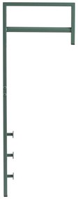 Attaccapanni da parete color menta in metallo 3 cm Trento – House Nordic