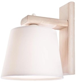 Lampada da parete 1xE27/60W/230V rovere