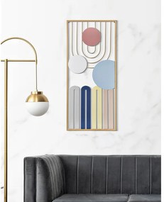 Decorazione da parete in metallo 37x84 cm Colorful - Mauro Ferretti