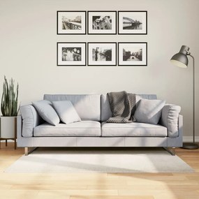 Tappeto Iza A Pelo Corto Aspetto Scandinavo Crema 80x150 Cm /