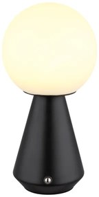 Globo 21029S - Lampada da tavolo LED dimmerabile SORA 1,5W/5V 1800 mAh nera