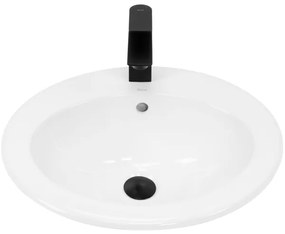 REA-U4122 - Lavabo da incasso DALIA 46x51,5 cm ceramica/bianco lucido