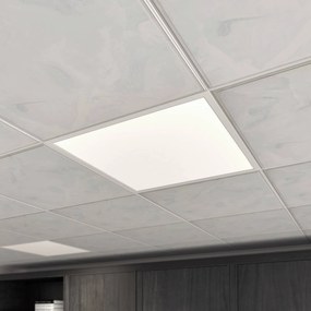 Pannello a LED Arcchio Vinas, 62 cm, bianco, alluminio, CCT