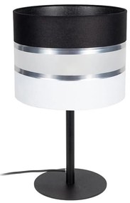 Lampada da tavolo CORAL 1xE27/60W/230V nero/bianco