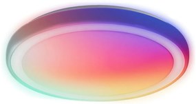 Aigostar LED RGBW plafoniera bagno 24W 230V IP44 con telecomando