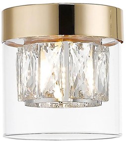 Zuma Line C0389-01A-F7AC - Lampada da soffitto GEM 1xG9/28W/230V