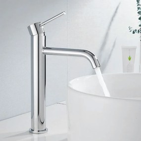 Rubinetto da lavabo Rea Lungo Chrome High