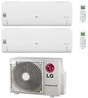 Climatizzatore Condizionatore LG Dual Split Inverter Serie Libero Smart 9+12 con MU2R17 UL0 R-32 Wi-Fi Integrato 9000+12000 + Novit