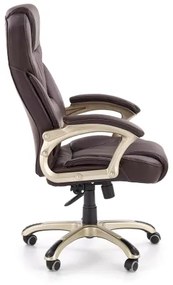 Sedia da ufficio PINU marrone scuro