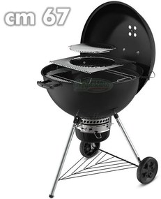 Weber - barbecue a carbone 'master-touch crafted' con griglia 67 cm