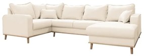 Divano angolare crema (angolo destro) Beata - Ropez