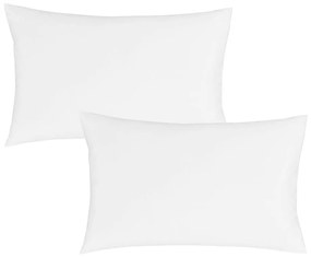 Federe in cotone egiziano in set da 2 50x75 cm - Bianca