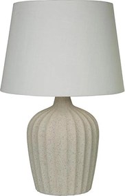 Searchlight EU66037CR - Lampada da tavolo PADSTOW 1xE27/60W/230V beige