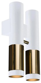 Amplex 8356 - Applique KAVOS 2xGU10/15W/230V bianca