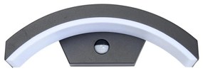 Brilagi - Lampada da parete LED esterna con sensore ARCELO LED/8W/230V IP54