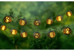 Catena LED solare 3,8m 8xLED/1,2V