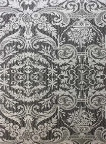 Tapete Orangery Lace von Matthew Williamson - Black/ Silver