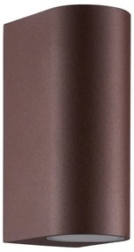 Nordlux - Applique da esterno DION 2xGU10/25W/230V IP44 rezavá