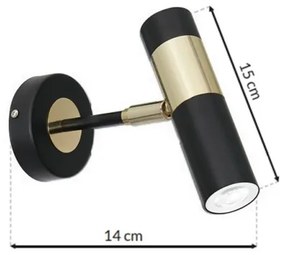 Faretto da parete LED DALLAS 1xGU10/3W/230V