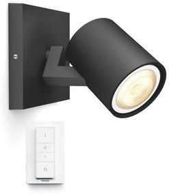 Runner Hue Spot m/Switch White Amb. Black - Philips Hue