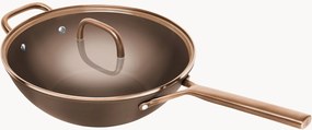 Padella wok con rivestimento antiaderente e coperchio in vetro Milano